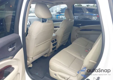 2016 Acura Mdx Acurawatch Plus Package from USA, damaged, VIN 5FRYD3H28GB018853